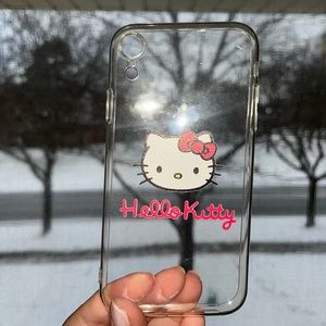 💥3 for $15! Hello Kitty Clear IPhone XR Case